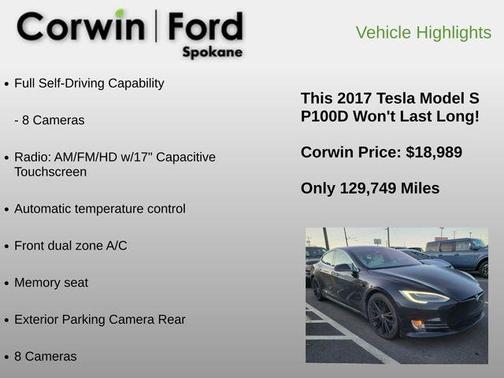 2017 Tesla Model S P100D