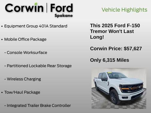 2025 Ford F-150 Tremor