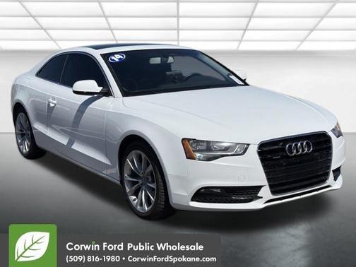 Ibis White 2014 Audi A5 2.0T Premium