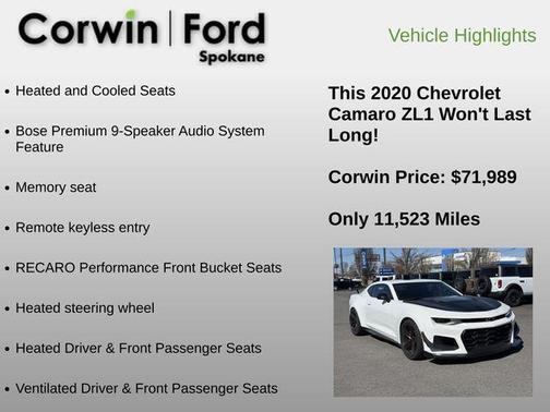 2020 Chevrolet Camaro ZL1