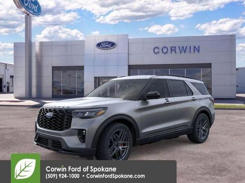 Gray Metallic 2026 Ford Explorer ST-Line