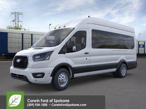 Oxford White 2026 Ford Transit-350 XLT