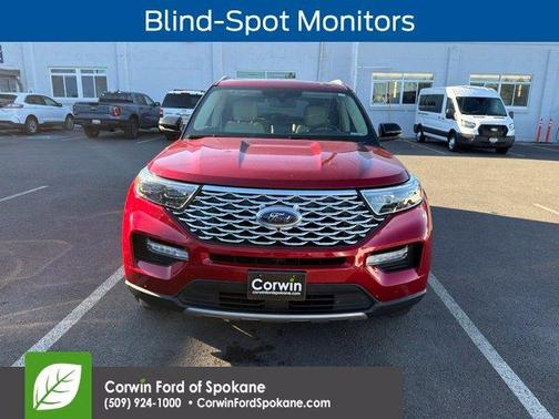 Rapid Red Metallic Tinted Clearcoat 2022 Ford Explorer Platinum