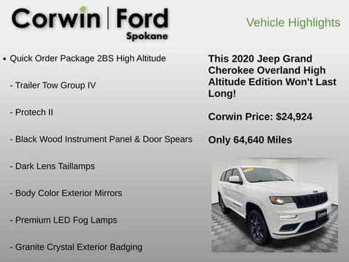 2020 Jeep Grand Cherokee High Altitude