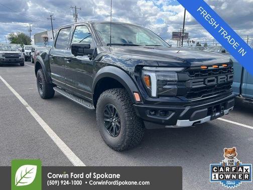 Agate Black Metallic 2026 Ford F-150 Raptor