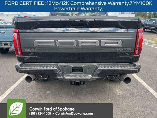 Agate Black Metallic 2026 Ford F-150 Raptor