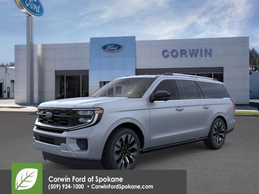 Glacier Gray Metallic 2026 Ford Expedition Max Platinum