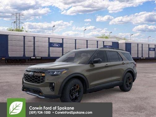 Gray 2026 Ford Explorer Tremor