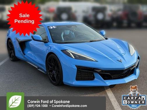 Rapid Blue 2024 Chevrolet Corvette Z06