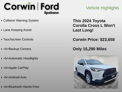 2024 Toyota Corolla Cross L