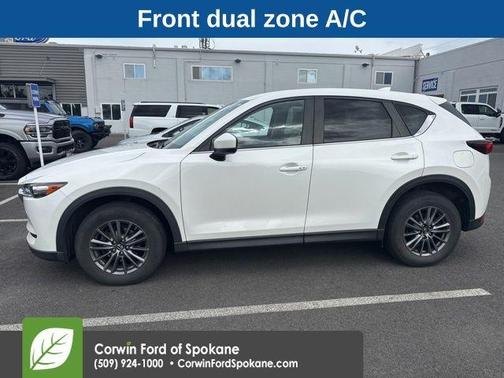 Snowflake White Pearl Metallic 2017 Mazda CX-5 Touring