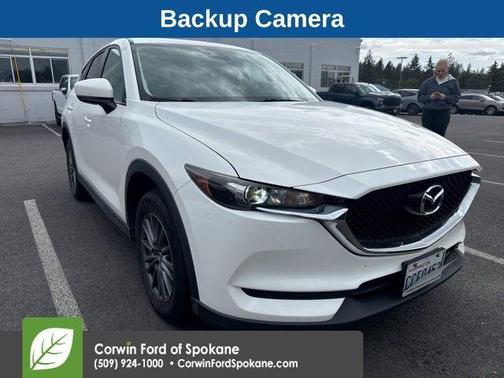 Snowflake White Pearl Metallic 2017 Mazda CX-5 Touring