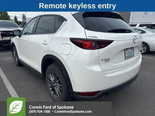 Snowflake White Pearl Metallic 2017 Mazda CX-5 Touring