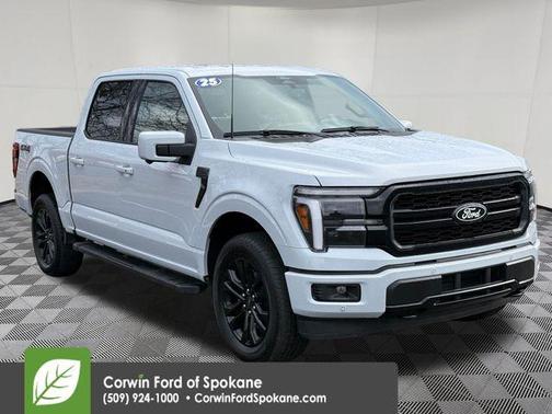 Space White Metallic 2025 Ford F-150 Lariat