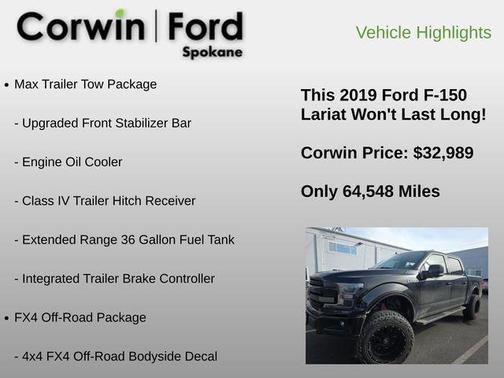2019 Ford F-150 Lariat