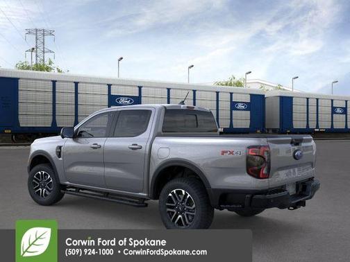 Gray Metallic 2026 Ford Ranger Lariat