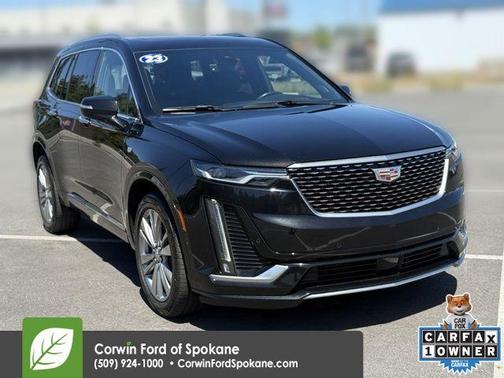 Stellar Black Metallic 2023 Cadillac XT6 Premium Luxury AWD