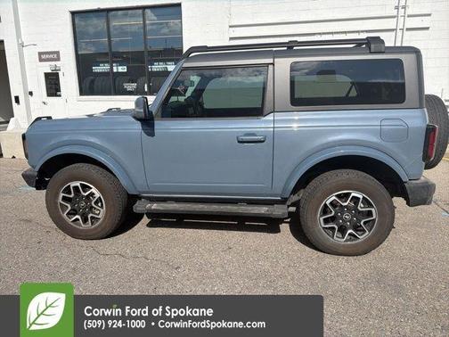 Azure Gray Metallic 2023 Ford Bronco Outer Banks