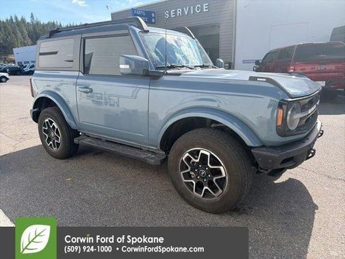 Azure Gray Metallic 2023 Ford Bronco Outer Banks