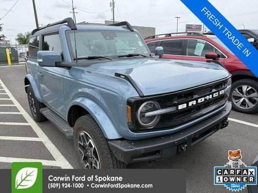 Azure Gray Metallic 2023 Ford Bronco Outer Banks