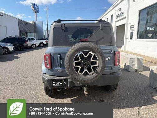 Azure Gray Metallic 2023 Ford Bronco Outer Banks