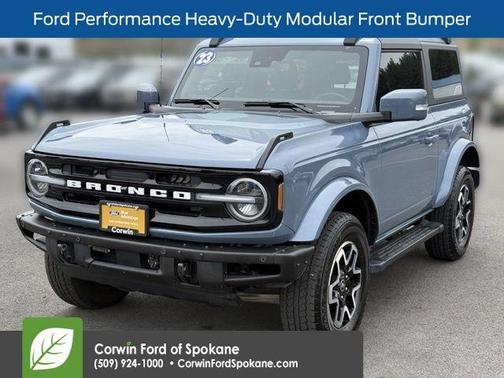 Azure Gray Metallic 2023 Ford Bronco Outer Banks