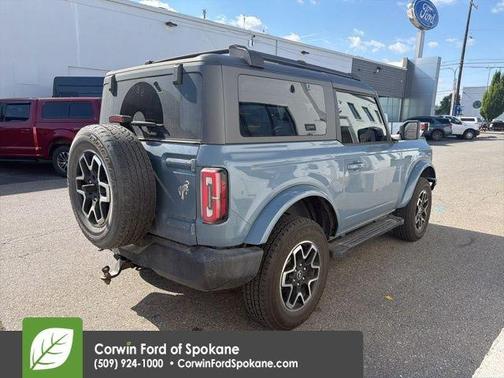 Azure Gray Metallic 2023 Ford Bronco Outer Banks