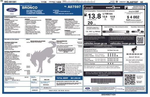 2024 Ford Bronco Badlands