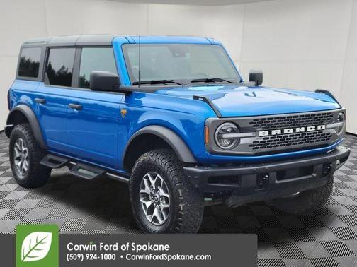 Velocity Blue Metallic 2024 Ford Bronco Badlands