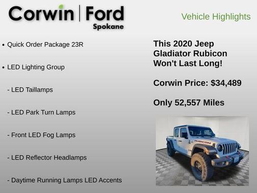 2020 Jeep Gladiator Rubicon