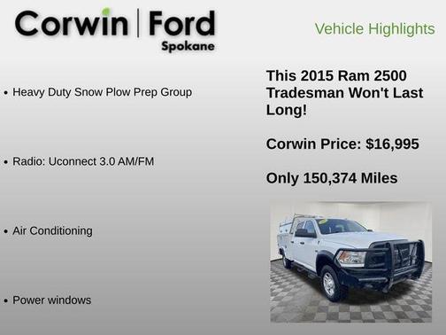 2015 RAM 2500 Tradesman