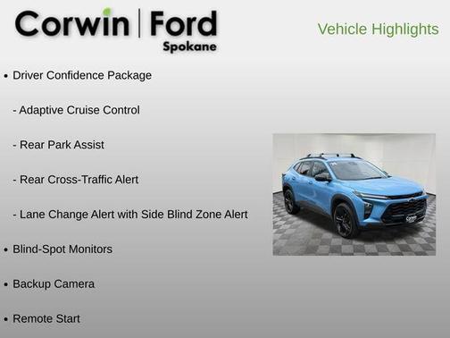 Marina Blue 2025 Chevrolet Trax ACTIV