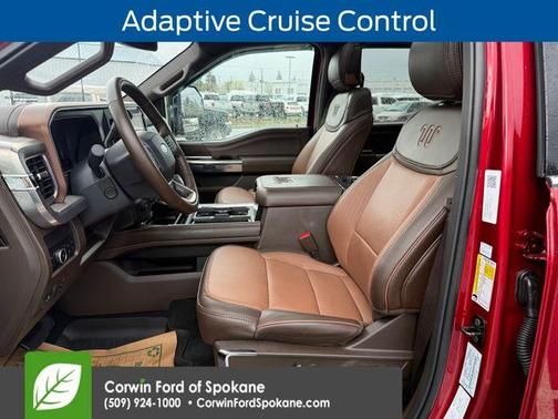 Ruby Red Metallic Tinted Clearcoat 2025 Ford F-350 King Ranch