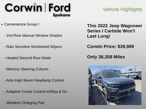 Riverrock Green 2022 Jeep Wagoneer Series I