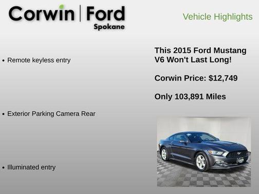 2015 Ford Mustang V6