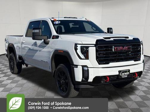 Summit White 2024 GMC Sierra 3500 AT4