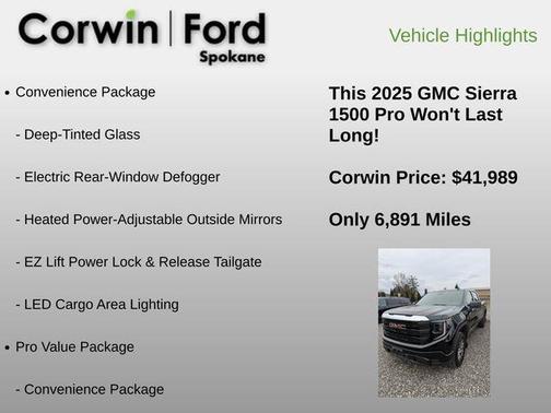 2025 GMC Sierra 1500 Pro
