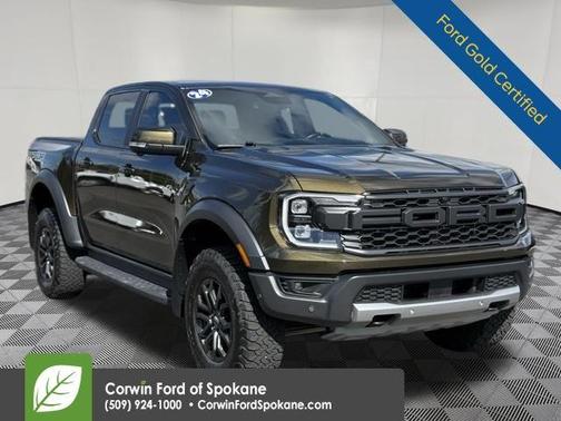 Green Metallic 2024 Ford Ranger Raptor