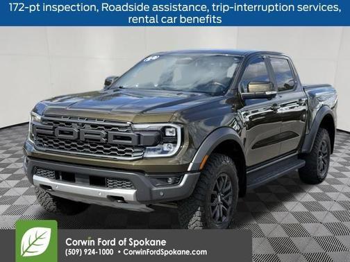 Green Metallic 2024 Ford Ranger Raptor