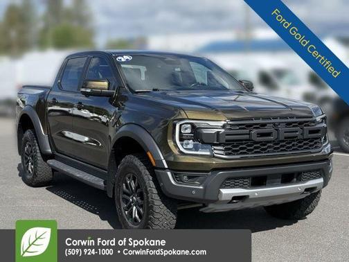 Green Metallic 2024 Ford Ranger Raptor
