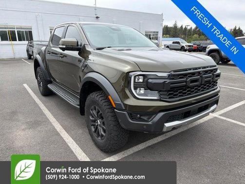 Green Metallic 2024 Ford Ranger Raptor