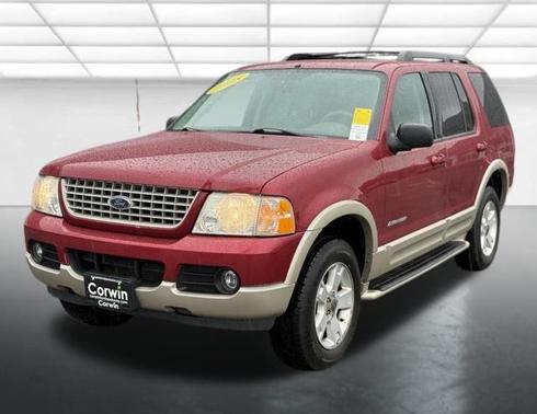 Red Fire Clearcoat Metallic 2005 Ford Explorer Eddie Bauer