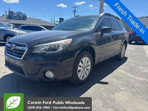 Crystal Black Silica 2018 Subaru Outback 2.5i Premium