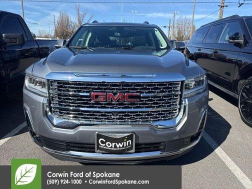 Satin Steel Metallic 2021 GMC Acadia Denali