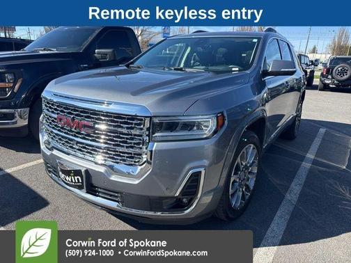 Satin Steel Metallic 2021 GMC Acadia Denali