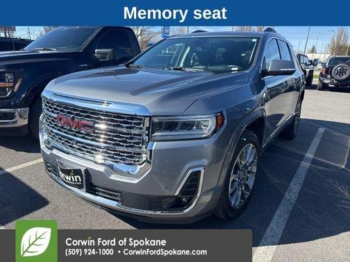 Satin Steel Metallic 2021 GMC Acadia Denali