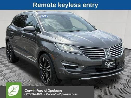 Magnetic Gray Metallic 2017 Lincoln MKC Reserve