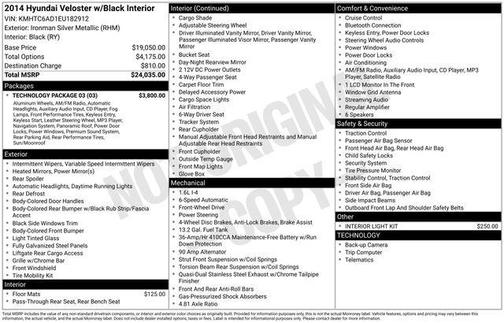 2014 Hyundai Veloster Base