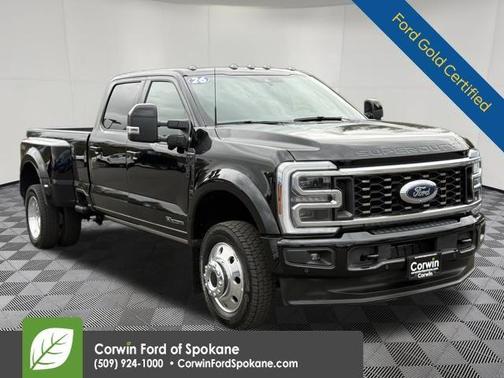 Agate Black Metallic 2026 Ford F-450 Platinum