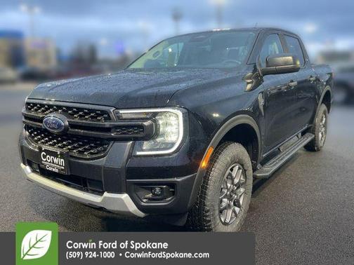 Shadow Black 2025 Ford Ranger XLT